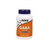 Now Foods GABA 750mg - 100 capsule